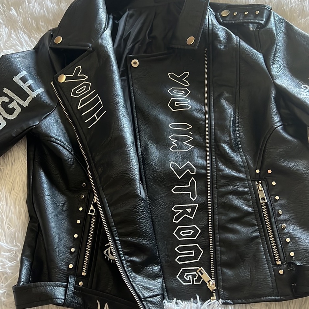 Pleather Jacket - image 4